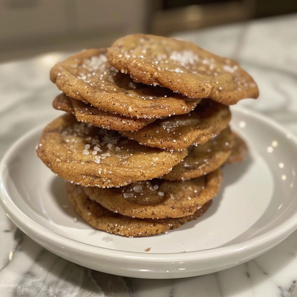 Brown Sugar Sea Salt Cookies: Chewy Homemade Recipe